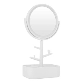 Espejo Para Maquillaje Tocador Con 3 Luz Led Recargable Usb