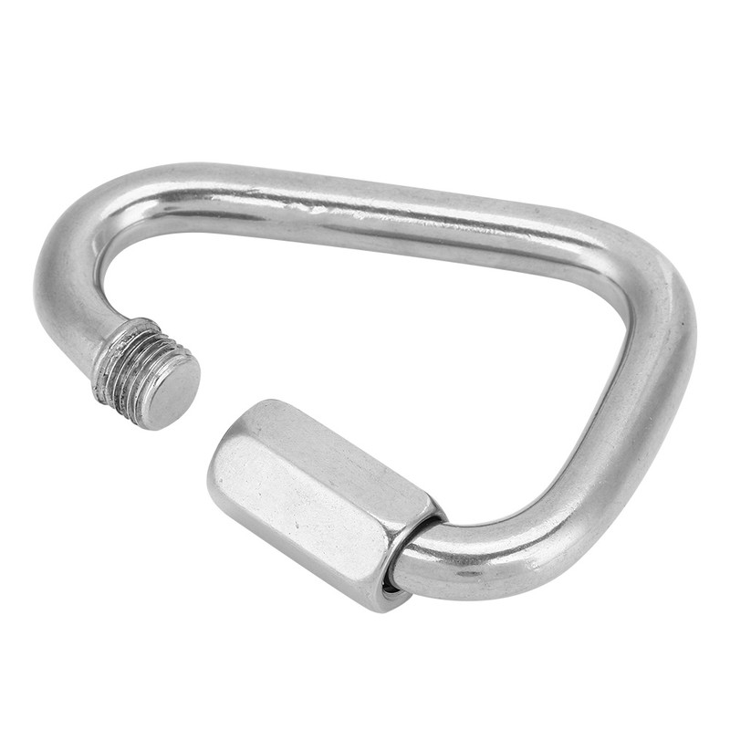 Durable Safe Quickdraw Carabiner Outdoor Stainless Steel Mellon Locks for