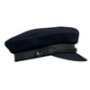Balke Men's Elbsegler Captain's Hat with Cord - Black, grey,