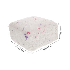 Hohopeti Pets Rest Liners Paper Bedding for Small Animals Soft Fluffy Hamster Bedding Odor Controlled Nesting Material for Guinea Pigs Rabbits and More