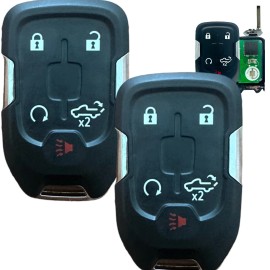 KEYXPRESS 2 For 2021 2022 GMC Sierra 3500 HD Keyless Smart Key Fob HYQ1ES
