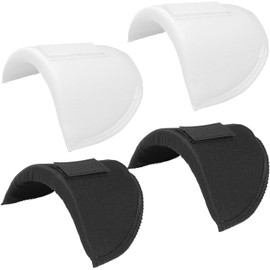 Non Slip Sewing Sponge Shoulder Pad, 2Pairs Non Slip Sponge Shoulder Pads,Covered Set-in Shoulder Pads Pad Sewing Foam Pad,Sewing Foam Pad Set-in Sponge Shoulder Pad,Set-in Sewing Sponge Shoulder Pad