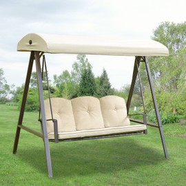 Garden Winds Replacement Canopy for The Cunningham Swing - Will Only Fit Model GSS00132D Frame - 77'' x 46''