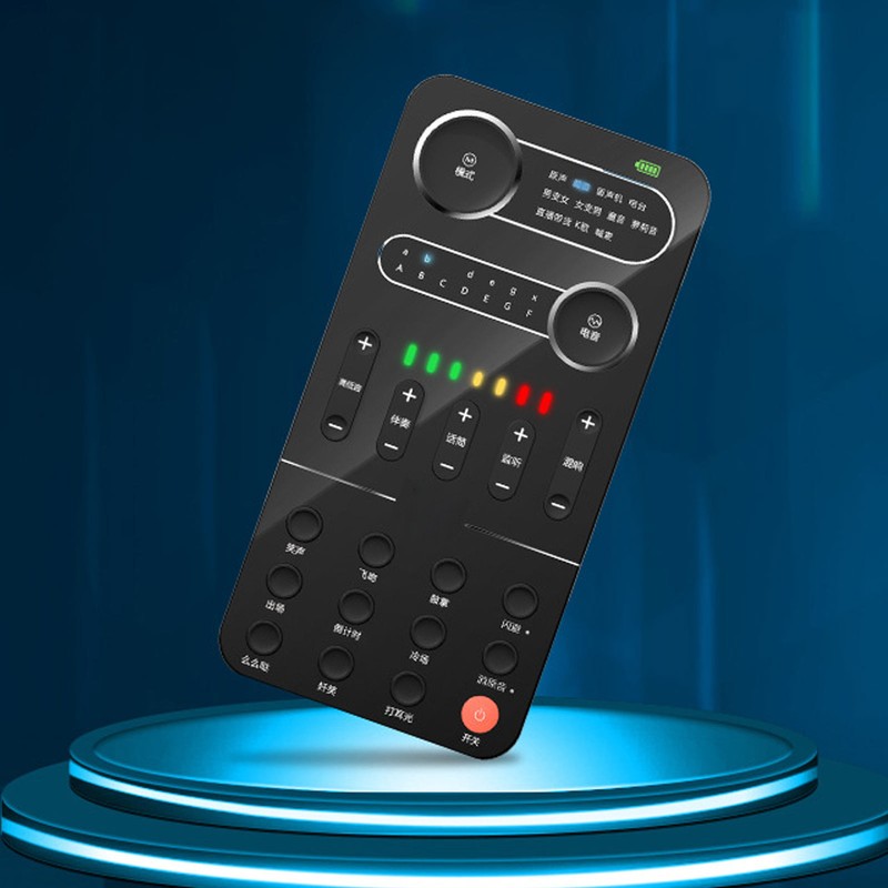 Portable Voice Changer Bluetooth 5.3 Multifunctional Effects Handheld Mini Live