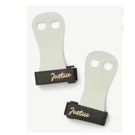 Justice Girls Gymnastics Dance Gym Hand Grips Pair Beginners Size L (3 1/2-4)