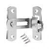 Door Safety Hasp Latch Corner Door Lock (Small) DD-12254 4ea
