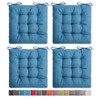 SQUARE MOON 4 Pack Chair Cushions, Seat Cushions, Chair Pads,