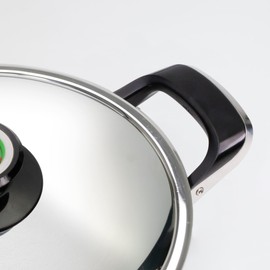 OPPAHA Pot Handles 100% AMC Compatible with Brass and Bakelite Thread Anti-scald Set 2 Handles for Pots Model 28 Star - Includes 4 Stainless Steel Screws