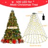 litogo Christmas Tree Lights Mains Powered, 2M 400 LEDs Xmas