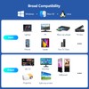 Riuiin 4K 30HZ 2x2 Video Wall Controller, HDMI Input with