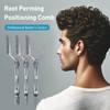 3-Pack Multifunctional Hair Styling Combs for Perm, Dyeing, and Positioning,