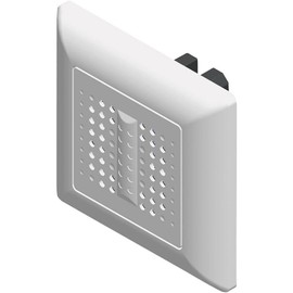 Grothe Gong Flush mounted gong 8-12 V White8-12 V
