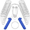 23PCS Miter Spring Clamps Kit for Woodworking 1PC Spring Loaded