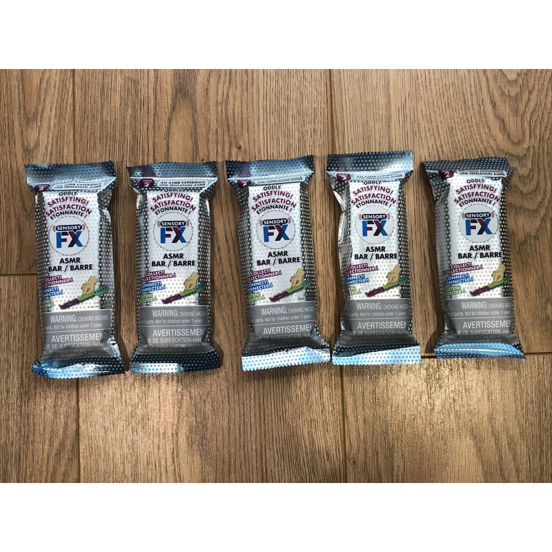 Sensory FX ASMR Bars Lot of (5) Great Christmas Stocking