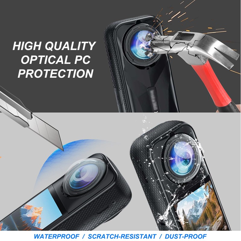 Insta 360 X5 Lens Protector, Lens Cover for Insta360 X5