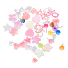 Healeved Cute Miniature Nail Charms Set Unique Resin Nail Decorations for DIY Manicure Safe and Wear-Resistant Accessories for Women and Girls