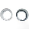 FDXGYH Light Socket Shade Rings 2 Pack Metal Lamp Shade