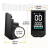 E-Bike Display Electric Bicycle Compatible with Bafang BBS01 BBS02 BBS-HD