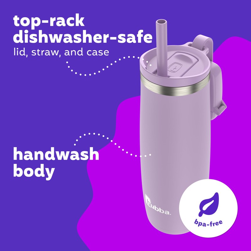 Bubba 24 oz Radiant Tumbler With Case, Rubberized Lilac Dream