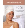 LilySilk 100% Mulberry Silk Sleep Cap for Curly Hair, 19