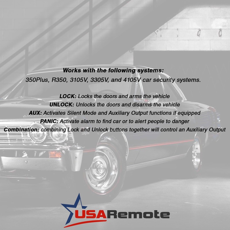 2 Case Shell Key Fob fits Viper Hornet DEI Python