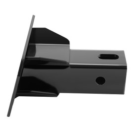 ALMULOO 2 Inch Hitch Receiver Compatible with 2018-2024 Polaris Ranger XP Kinetic Crew 1000 EPS UTV Front Tow Hitch Heavy Duty Steel