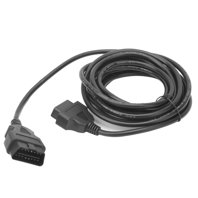 5m / 16.4ft OBD2 Car Diagnostic Cable Connector 16 Pin