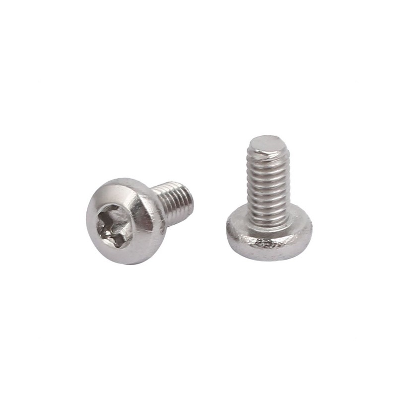 Sourcingmap M3x6mm 304 Stainless Steel Button Head Torx Screws Bolts