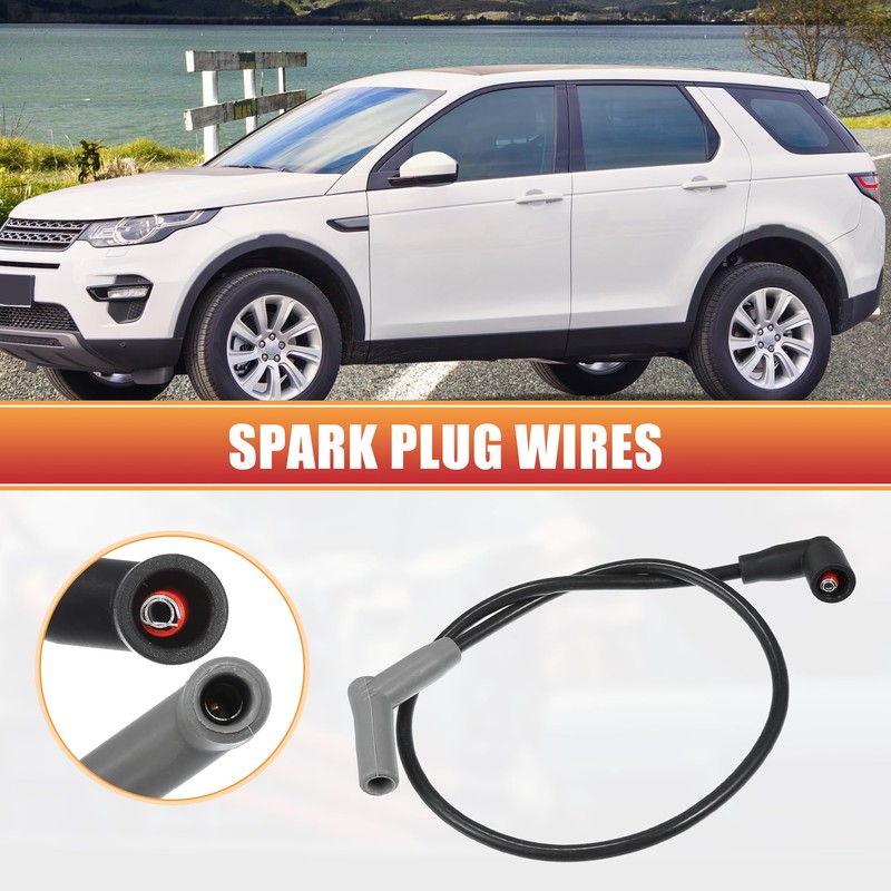 ACROPIX 7mm Car Spark Plug Coil Wire Ignition Coil Harness
