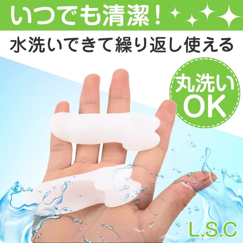 L.S C Small Bunions, Supporter, Little Toe Supporter, Unisex, Left