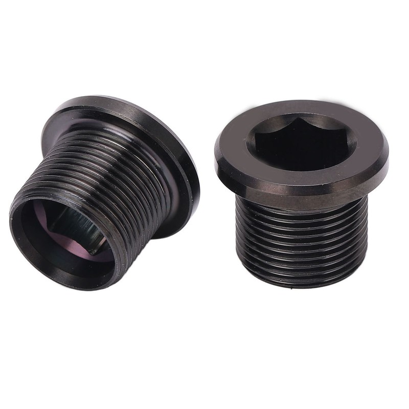 Bike Crank Screw Rust Proof Metal Chain Wheel Nut Bike