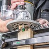 Trend Universal Trim Router Sub-Base, 150mm, Enhanced Compatibility for 1/4