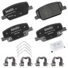 Bendix Priority1 CFC2199 Ceramic Rear Brake Pads for Hyundai Palisade