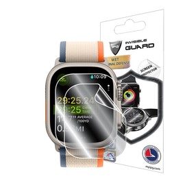 IPG for Watch Ultra 2-1 Hydrogel Screen Protector (2 Units) Invisible Ultra HD Clear Film Anti Scratch Guard-Smooth/Self-Healing/Bubble -Free for Ultra 2