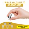 36Pack, (Diameter 0.8" x 0.08" Thick) Circle Magnets Dots Peel