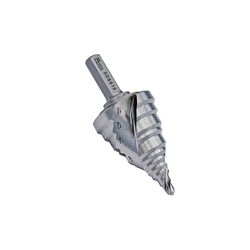 Morse Switchback SDSS10, Self Starting, High Speed Steel Step Drill,