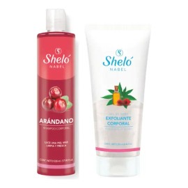 Exfoliante Baño + Shampoo Corp Arandano Aroma Rico + Regalo