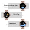 Pard 1.3 Inch Women Smart Watch with Sleep Detection, Heart