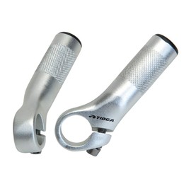 TIOGA Power Studs 5 Silver Aluminum Bar End 3.5 inches (90 mm) HBE01301