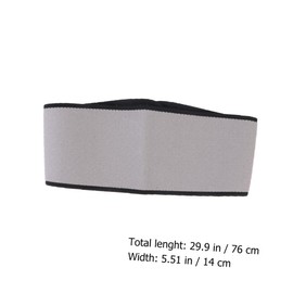 PACKOVE Breathable Mesh Waist Support Belt for Sports Protection Elastic Lumbar Brace Strap Grey Back Support for Lower Back and Abdominal Muscle Stability