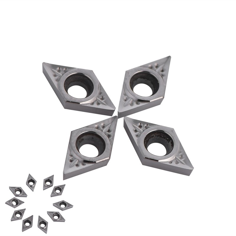 10Pcs/set CNC Carbide Tip Inserts Blade Cutter Lathe Turning Tool