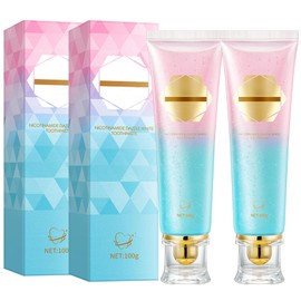 2 Pack Niacinamide Toothpaste Gentle Care Reduces Surface Stains Freshens Breath Fluoride Free Suitable for Sensitive Teeth