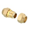 PATIKIL Pipe Extension Joint Connector, 1pcs Free Welding AC Copper