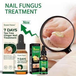 Nature-Upgraded Kreain Multi-Purpose Nail Repair, Nail Solution for Discolored and Damaged Nails, 1.0fl oz - Specification: Two bottle