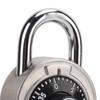 Dial Combination Lock Heat Treatment Hardened Steel Security Waterproof for