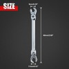GOLD DEER Double Flare Nut Wrench, Flare Nut Wrench, Flex