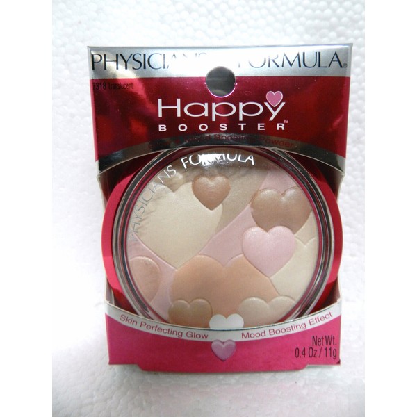 PHYSICIANS FORMULA HAPPY BOOSTER SKIN PERFECTING GLOW POWDER TRANSULCENT #7318