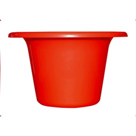 Kabea Abhato Nappy Free Oval with Handle (Original Asia/China Potty Successor Model) for Babies (Polypropylene (PP), Red)