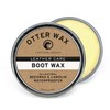 Otter Wax Boot Wax | 5oz | All-Natural Leather Waterproofer | Made in USA