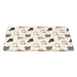 ASYG Cute Cat Tablecloth 30"x 48" Rectangle Washable Reusable Table Cover for Party,Picnic, Dinner Decor Table Cloth